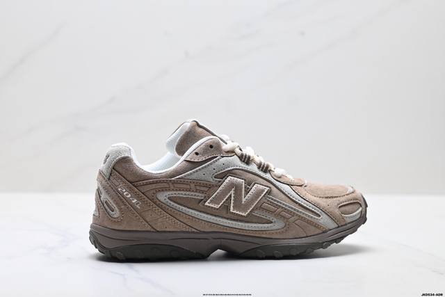 公司级New Balance 204L系列 新百伦 薄底鞋 薄底皮质鞋带德训系 减震耐磨包裹性支撑轻便 低帮 生活休闲鞋 货号:U204Lmma 尺码:36 3