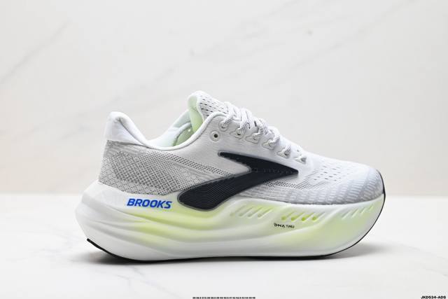 真标Brooks 布鲁克斯Glycerin Max 超级甘油 厚底马拉松缓震跑鞋 货号:110447 1D 045 尺码:36 36.5 37.5 38 38.