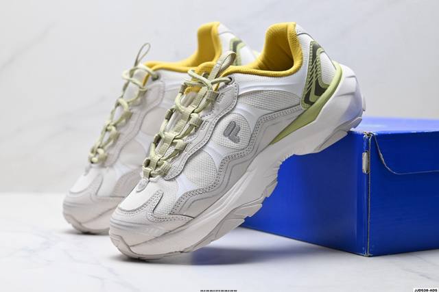 公司级Fila斐乐 Comet 星际鞋 潮流舒适百搭耐磨 低帮厚底增高老爹鞋 货号:T12W511519Fqs 尺码:35.5 36 36.5 37.5 38