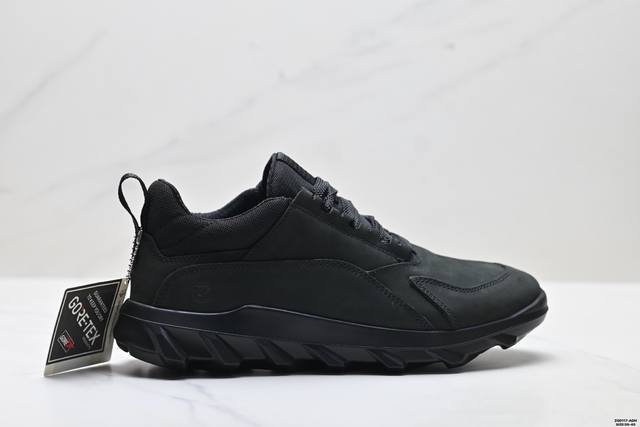 公司级Ecco爱步 Sko系列 牛皮 圆头厚底系带 低帮 徒步鞋 货号:82031402001 尺码:39-45 Id:Zgd117-Adh