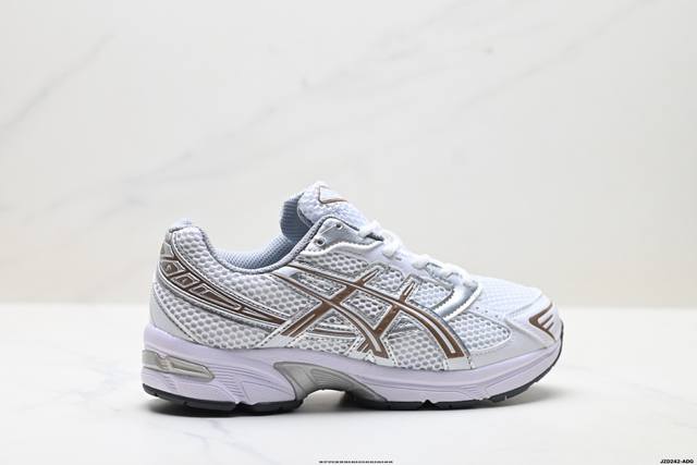 公司级Asics Gel-1130 亚瑟士新款跑鞋 复古减震透气运动休闲鞋 货号:1203A609-104 尺码:36 37 37.5 38 39 39.5 4
