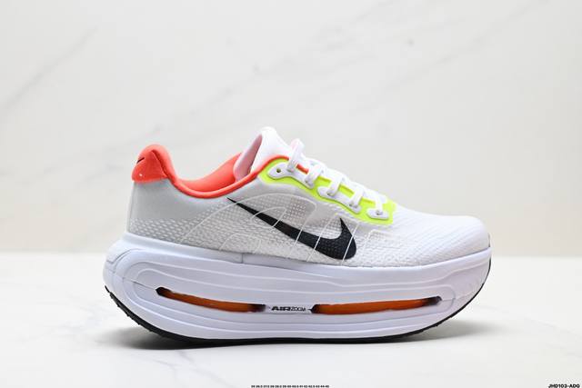 公司级Nike Vomero premium 耐克 舒适减震防滑 低帮跑步鞋 全掌Reactx泡绵中底 前掌和后跟还配备了Air Zoom气垫单元 据说跑起来更
