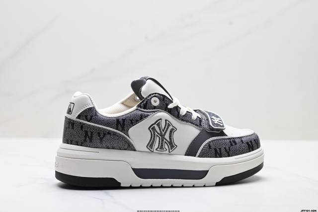 公司级Mlb Chunky Liner pocket 潮流百搭 厚底增高休闲鞋 防滑耐磨 低帮 老爹鞋 货号:3Asx N 尺码:36 36.5 37.5 38