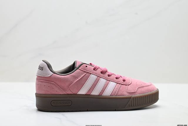 真标Adidas D-pad Classic 阿迪达斯 舒适百搭 防滑耐磨 低帮 板鞋 货号:Kj6986 尺码:36 36.5 37 38 38.5 39 4