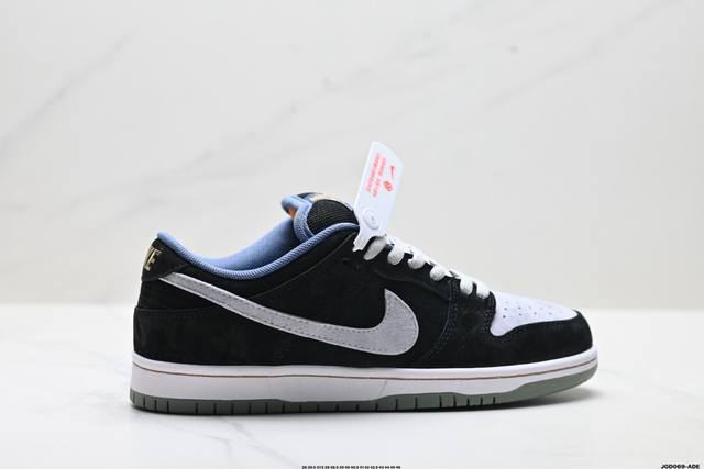 公司级Nike Dunk Low 扣篮系列 耐克 复古低帮休闲运动滑板板鞋 采用脚感柔软舒适Zoomair气垫 有效吸收滑板等极限运动在落地时带来的冲击力 为街