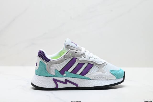 公司级Adidas Originals Tresc Run pu网布 编织 经典 舒适减震 阿迪达斯 低帮休闲鞋 货号:Ef0798 尺码:36 36.5 37