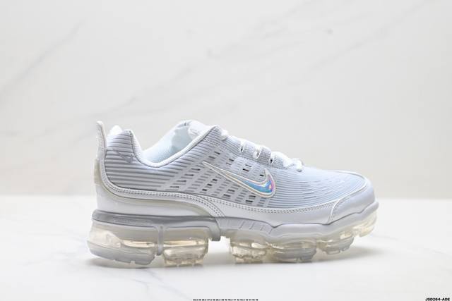 公司级Nike Air Vapormax 360 耐克 全掌长气垫 缓震跑步鞋采用传统的Flyknit构造 回收材料制成 鞋垫上印有Nike的风车标志全长Vap