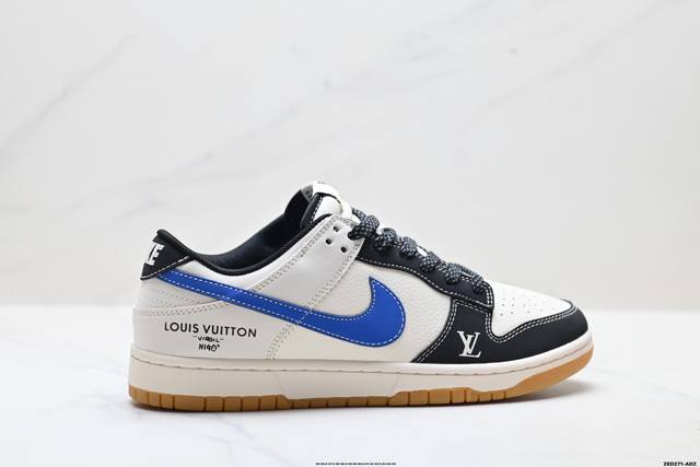 公司级Nike Dunk Low Retro ‘Diy高端定制’耐克 低帮休闲运动板鞋 原装头层材料 用料绝不含糊 独家版型蒸餾加工帶來的是更好的视觉和脚感体验