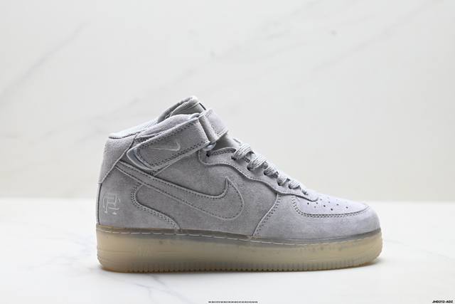 公司级Nike Air Force 1 Mid 07 原楦头原纸板 打造纯正中帮空军版型 专注外贸渠道 全掌内置蜂窝气垫 原盒配件 原厂中底钢印、拉帮完美 官方