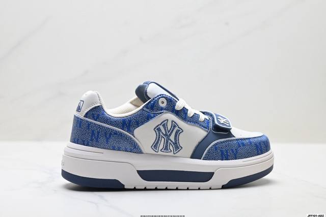 公司级Mlb Chunky Liner pocket 潮流百搭 厚底增高休闲鞋 防滑耐磨 低帮 老爹鞋 货号:3Asx N 尺码:36 36.5 37.5 38