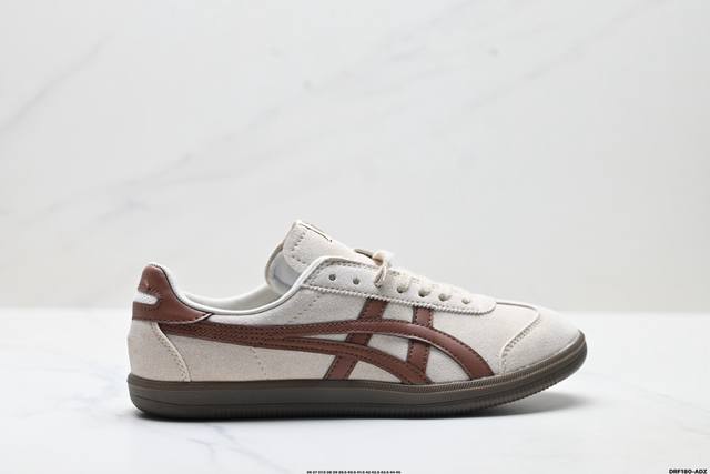 公司级Onitsuka Tiger Tokuten 亚瑟士 复古低帮休闲跑鞋 实拍首发 Tokuten的灵感来源于80年代的室内用鞋 T-Toe前足补强设计 室