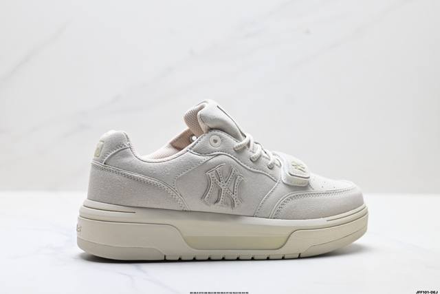 公司级Mlb Chunky Liner pocket 潮流百搭 厚底增高休闲鞋 防滑耐磨 低帮 老爹鞋 货号:3Asx N 尺码:36 36.5 37.5 38