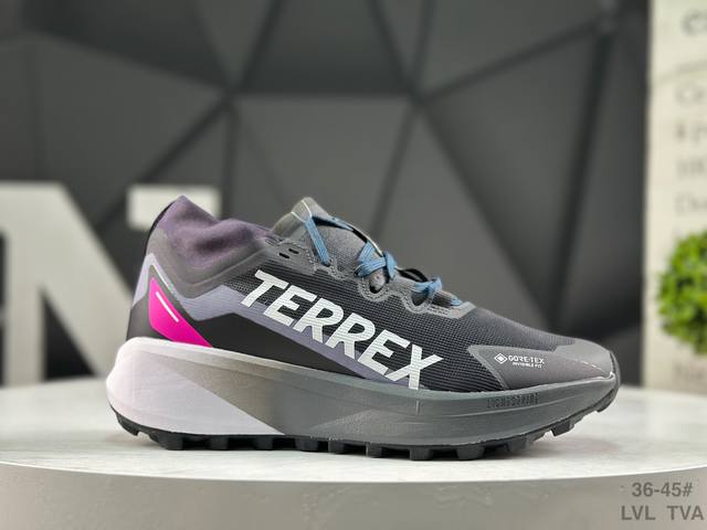 Adidas 阿迪达斯 Terrex Agravic Gtx 潮流百搭 耐磨防滑 舒适运动休闲鞋 货号：Jr7785 尺码：如图所示 Lvl Tva