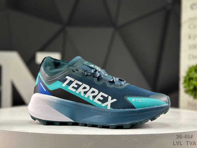 Adidas 阿迪达斯 Terrex Agravic Gtx 潮流百搭 耐磨防滑 舒适运动休闲鞋 货号：Jr5351 尺码：如图所示 Lvl Tva