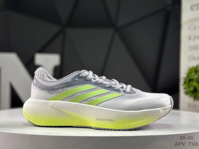 阿迪达斯 Adidas Adizero Supernova Rise 3 舒适防滑耐磨 低帮 休闲跑步鞋 货号：Jr7472 尺码：如图所示 Apv Tva