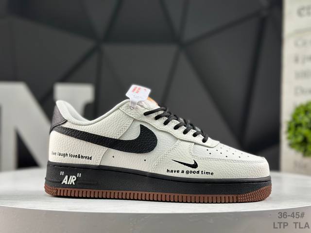 耐克 Nike Air Force 1 Low 空军一号低帮运动休闲板鞋 原楦头原纸板 打造纯正空军版型 专注外贸渠道 全掌内置蜂窝气垫 原盒配件 原厂中底钢印