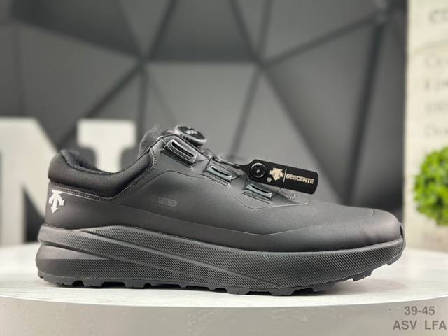 加绒 迪桑特Descente Dualis Wp都市通勤 Gore-Tex 时尚舒适 防滑耐磨 时尚休闲运动覆盖防水越野跑鞋 货号:D4431Lsn19 尺码: