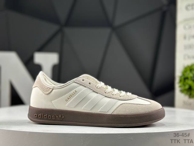 阿迪达斯 Adidas Gazelle Indoor Trainers 羚羊内训系列低帮复古德训风百搭休闲运动板鞋 货号:Ji2716 尺码：36-45 半 T