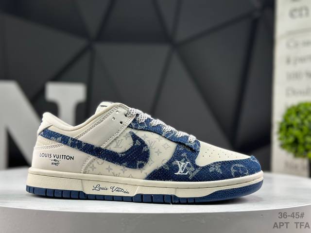 耐克 Nike Dunk Low 此款主张打破传统的工业化流水线设计限制，以Made By Ideas的超级创意为理念，集结众多潮流设计师，结合时下最Ing潮流
