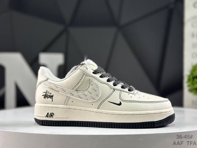 耐克 Nike Air Force 1 '07 Low 空军一号 低帮 运动鞋 休闲鞋 折边针车 工艺难度大 原楦头原纸板 原装鞋盒 定制五金配件 内置全掌气垫