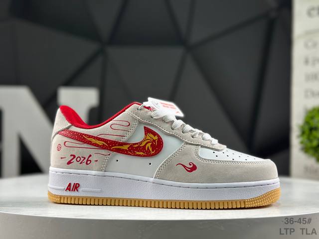 耐克 Nike Air Force 1 Low 07 空军一号 原楦头原纸板 打造纯正低帮空军版型专注外贸渠道 全掌内置蜂窝气垫 原盒配件 原厂中底钢印、拉帮完