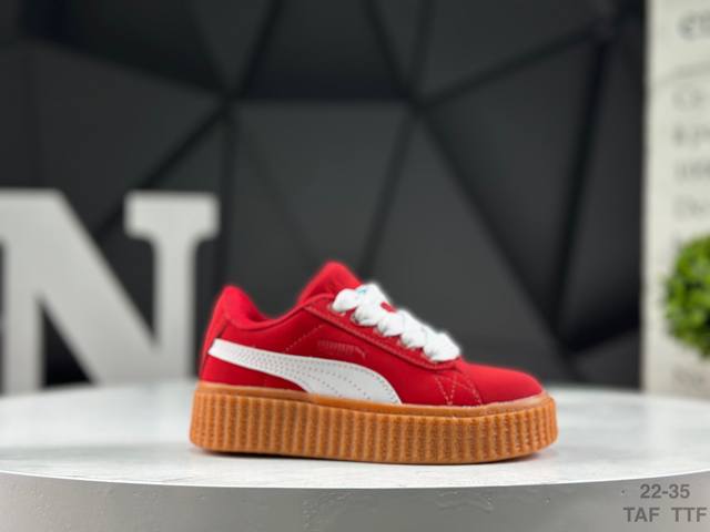 精品童鞋 彪马 puma Creeper phatty 舒适简约 耐磨透气低帮 板鞋 货号:399870 04 尺码:如图所示 Taf Ttf
