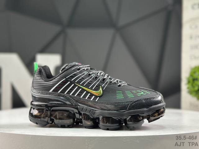 耐克 Nike Air Vapormax 360 耐克 全掌长气垫 缓震跑步鞋采用传统的Flyknit构造 回收材料制成 鞋垫上印有Nike的风车标志全长Vap