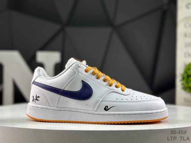 耐克 Nike Court Borough Low 低帮百搭透气休闲运动板鞋男女鞋 经典耐用的设计，兼顾舒适脚感和出众风范，演绎匠心之作。结构性的支撑贴合感结合