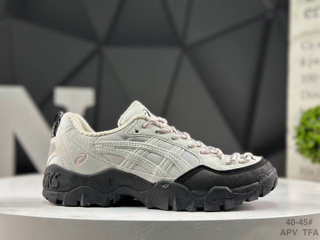 公司级 亚瑟士 Asics Gel-pickax 亚瑟士 登山徒步 户外运动平衡减震 抗冲击支撑 防滑耐磨平衡轻便 户外功能鞋 货号:1203A746–001
