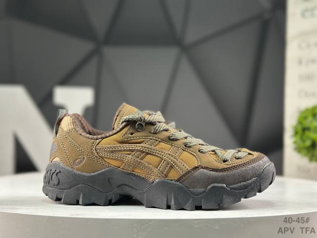 公司级 亚瑟士 Asics Gel-pickax 亚瑟士 登山徒步 户外运动平衡减震 抗冲击支撑 防滑耐磨平衡轻便 户外功能鞋 货号:1203A672- 尺码: