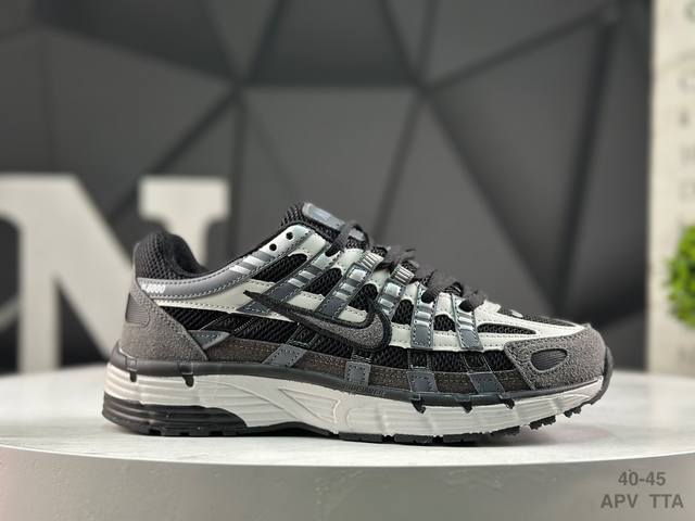 耐克 Nike 男女子休闲运动鞋p-6000premium 轻便舒适透气防滑缓震耐磨跑步鞋。p-6000 是一款植根于 2000 年代风格的混合款式，让人想起去