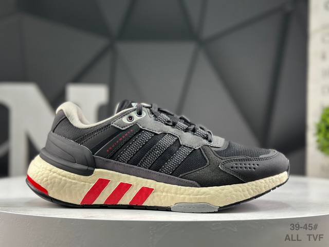 公司级半码 阿迪达斯 Equipment+ 阿迪 年新款缓震透气爆米花休闲跑鞋Adidas Eqt系列，旨在为满足跑步者需要而生。如今，它搭载了Boost科技，