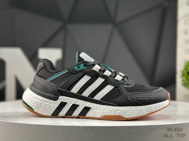 公司级半码 阿迪达斯 Equipment+ 阿迪 年新款缓震透气爆米花休闲跑鞋Adidas Eqt系列，旨在为满足跑步者需要而生。如今，它搭载了Boost科技，