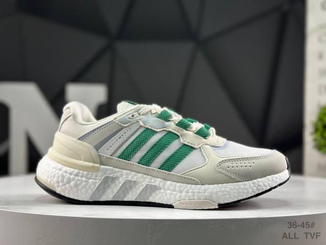 公司级半码 阿迪达斯 Equipment+ 阿迪 年新款缓震透气爆米花休闲跑鞋Adidas Eqt系列，旨在为满足跑步者需要而生。如今，它搭载了Boost科技，