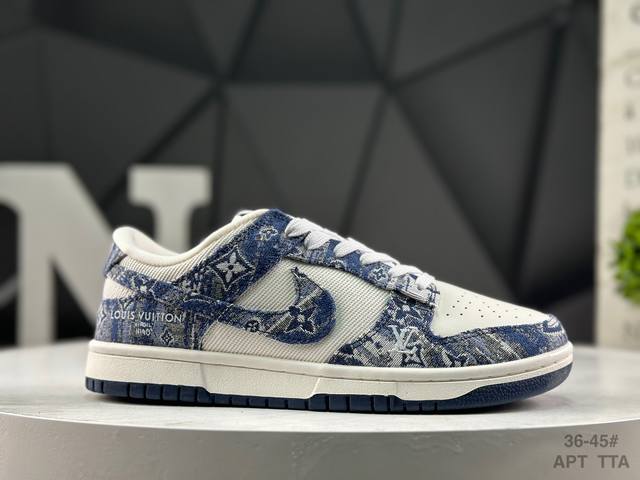 福利特价 耐克 Nike Dunk Low 此款主张打破传统的工业化流水线设计限制，以Made By Ideas的超级创意为理念，集结众多潮流设计师，结合时下最