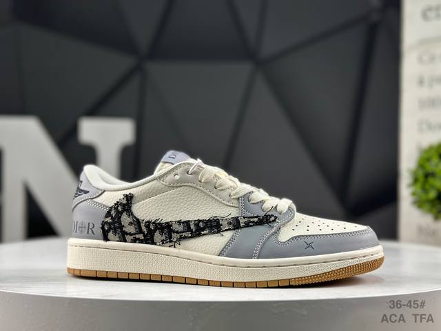 耐克 Nike Air Jordan 1 Low Aj1乔1低帮休闲板鞋 同步官方配色 市场唯一独家头层皮打造 原鞋原档案开发 原厂皮料 原档冲孔鞋头 正确满胶