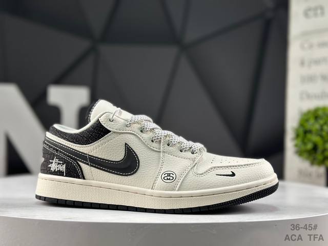 耐克 Nike Air Jordan 1 Low Aj1乔1低帮休闲板鞋 同步官方配色 市场唯一独家头层皮打造 原鞋原档案开发 原厂皮料 原档冲孔鞋头 正确满胶