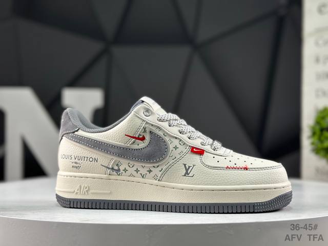 耐克 Nike Air Force 1 '07 Low 空军一号 低帮 运动鞋 休闲鞋 折边针车 工艺难度大 原楦头原纸板 原装鞋盒 定制五金配件 内置全掌气垫