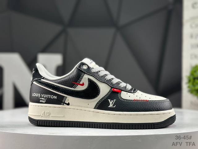 耐克 Nike Air Force 1 '07 Low 空军一号 低帮 运动鞋 休闲鞋 折边针车 工艺难度大 原楦头原纸板 原装鞋盒 定制五金配件 内置全掌气垫