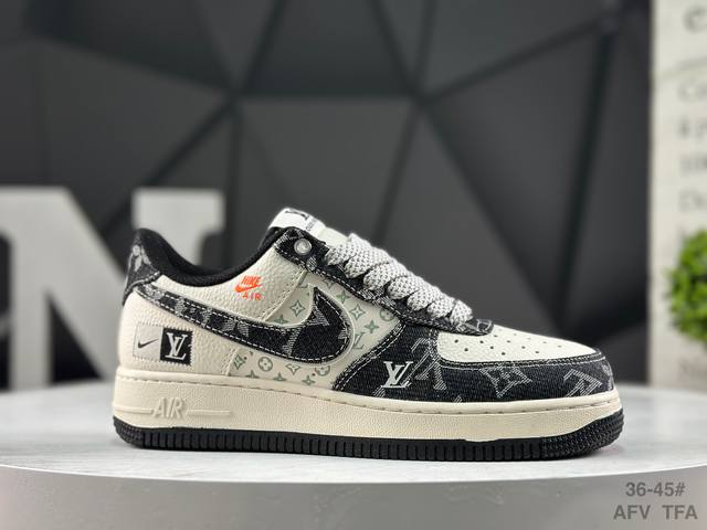 耐克 Nike Air Force 1 '07 Low 空军一号 低帮 运动鞋 休闲鞋 折边针车 工艺难度大 原楦头原纸板 原装鞋盒 定制五金配件 内置全掌气垫