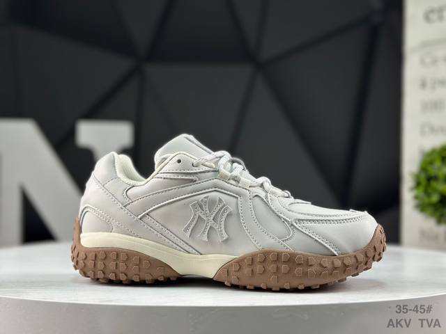 Mlb Chunky Liner pocket 潮流百搭 厚底增高休闲鞋 防滑耐磨 低帮 老爹鞋 货号:3Asxt025N G 尺码:35 35.5 36 36