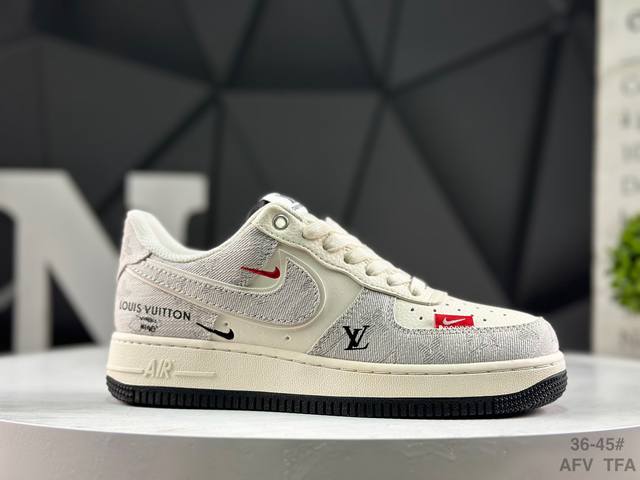 耐克 Nike Air Force 1 '07 Low 空军一号 低帮 运动鞋 休闲鞋 折边针车 工艺难度大 原楦头原纸板 原装鞋盒 定制五金配件 内置全掌气垫