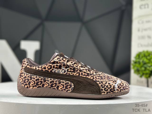 puma Speedcat Og彪马 防滑耐磨生活休闲 运动鞋 极速赛车系列 复古运动休闲跑鞋 充正版本 鞋面设计轻量透气 提供了舒适性和穿着感受 柔软内里材质