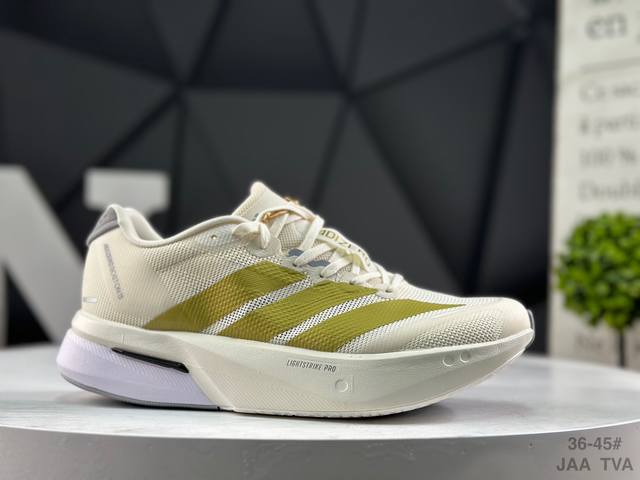 阿迪达斯 Adidas Adizero Boston 13 M 波斯顿13 轻盈休闲运动跑鞋 货号：Js4947 尺码：36-45 半 Jaa Tva