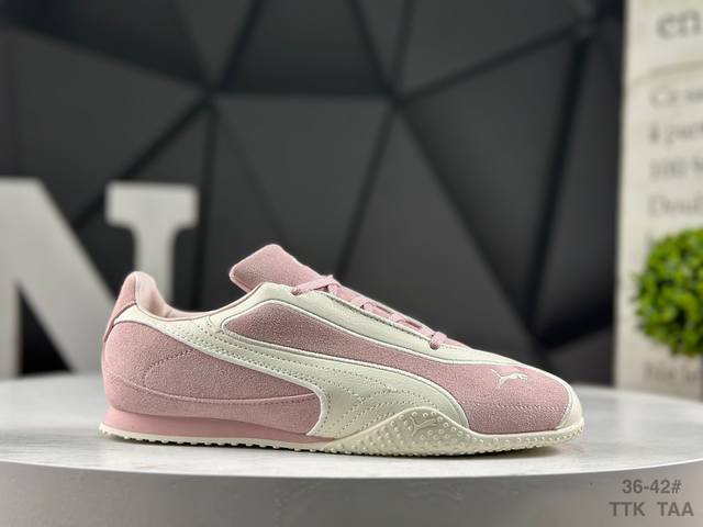 puma Bella V2 Leather彪马 舒适 低帮生活休闲德训薄底鞋 货号:404709-03 尺码:如图所示 Ttk Taa
