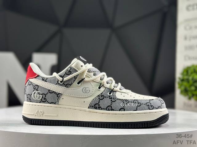 耐克 Nike Air Force 1 '07 Low 空军一号 低帮 运动鞋 休闲鞋 折边针车 工艺难度大 原楦头原纸板 原装鞋盒 定制五金配件 内置全掌气垫