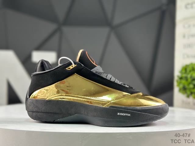 公司级带半码 Nike 耐克 Aj40男子缓震耐磨篮球鞋秋季新款实战训练运动鞋Hm9932 穿上 Air Jordan 40 pf “Blue Suede” 男