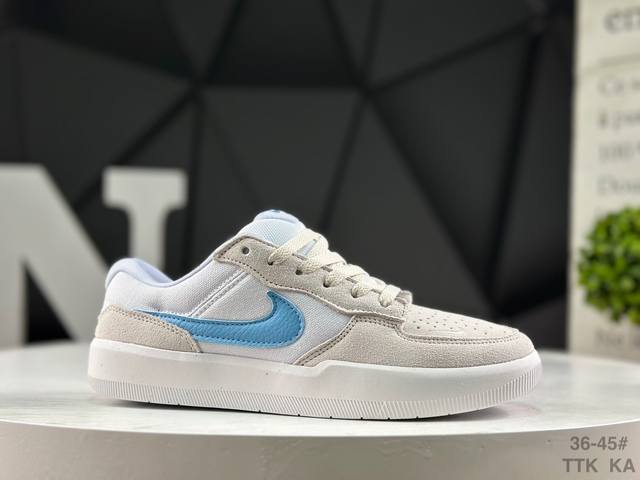 真标带半码 耐克 Sb Force 58 男女同款低帮滑板鞋 货号：Ih0636 141 尺码：如图所示 Ttk Ka