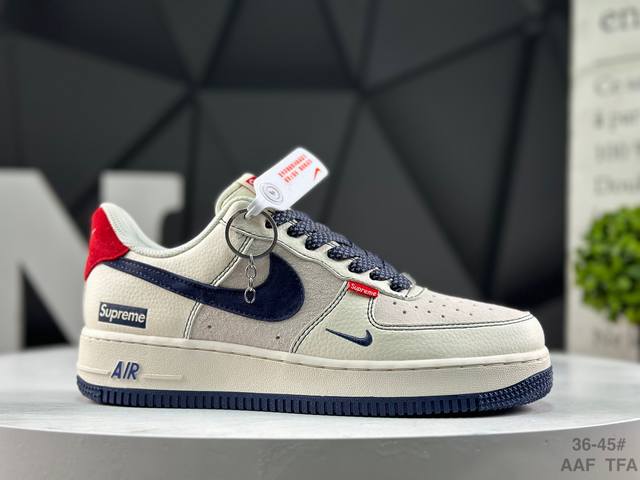 耐克 Nike Air Force 1 '07 Low 空军一号 低帮 运动鞋 休闲鞋 折边针车 工艺难度大 原楦头原纸板 原装鞋盒 定制五金配件 内置全掌气垫