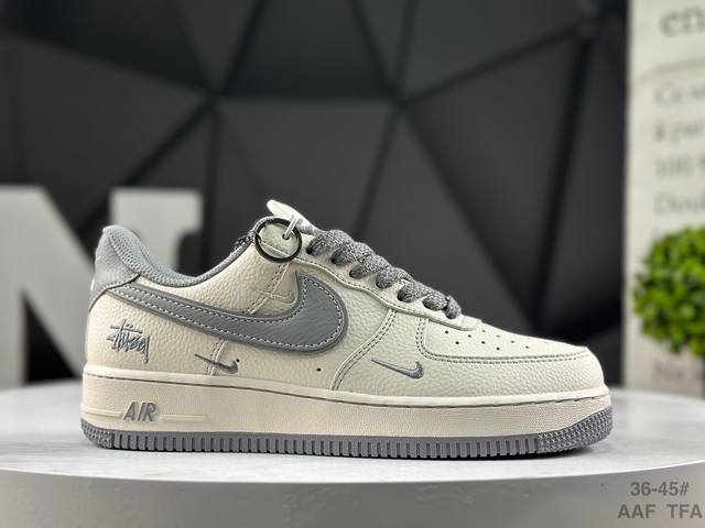耐克 Nike Air Force 1 '07 Low 空军一号 低帮 运动鞋 休闲鞋 折边针车 工艺难度大 原楦头原纸板 原装鞋盒 定制五金配件 内置全掌气垫